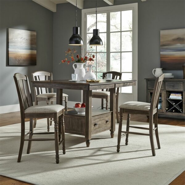 303G Liberty Dining set (Table with 4 chairs) | Rudd Furniture