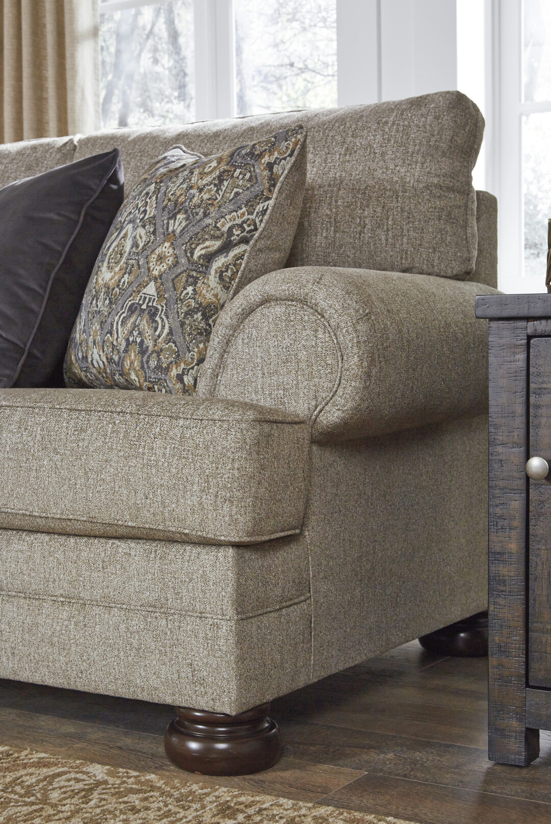 2960338 Ashley Kananwood Oatmeal Sofa 103″ Rudd Furniture