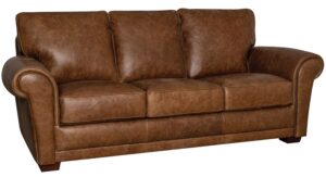 Cinamon Leather sofa