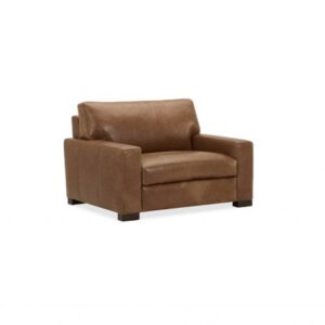 Flexsteel Brown Leather Chair