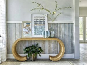 GETAWAY COASTAL LIVING HOME COLLECTION ST LUCIA CONSOLE