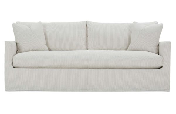 Lilaha bench seat sofa w washable fabric