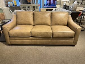 Craftmaster leather sofa