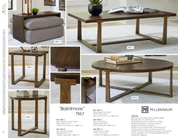 catalog page of tables T967