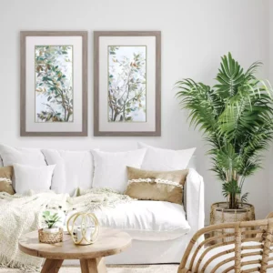 48497 Paragon Pictures Leaves Of Tree - Set of 2 (33 H x 21 W x 01 D)