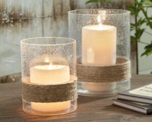 A2000456 Ashley Eudocia Candle Holder (2-pc set)