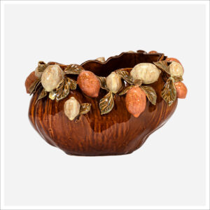 41-275 Import Collection Havina Short Ceramic Table Vase, 9.5"h