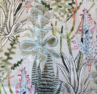 Springwood Pastel pillow fabric