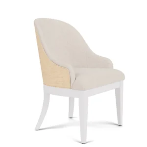 90958-WHT Riverside Dining Host Chair