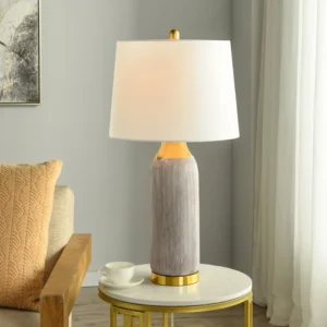 KHL335220 Stylecraft Plated Gold - Ceramic Table Lamp (30x15")