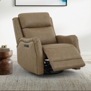 15TP-13P Liberty Sintra Taupe Leather Power Recliner