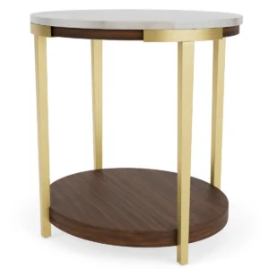 28509 Riverside Emery Oval End Table 22W X 26D X 24"H