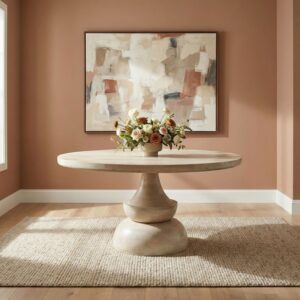 4003 58"Pedestal Table by Liberty