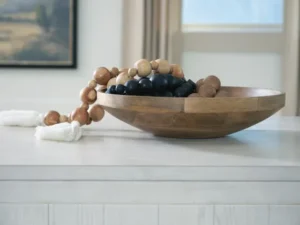 A2000896 Ashley Clayburg 20" Wooden Bowl