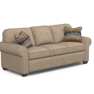 S5535-31 054-80 Flexsteel Thornton 3- Cushion Fabric Sofa
