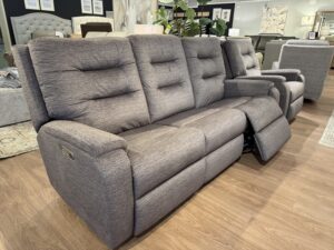 Q2810-62L 955-70 Flexsteel Power Reclining 87" Sofa w/ Headrests & Lumbar