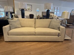 U616505 F-1902-1 F-1580 Ryman 99" Sofa Willrae Linen (2 seat & 2 Back cushions)