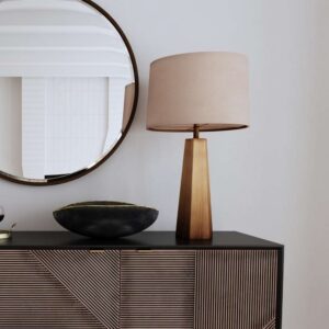 L3392T BMC Marsham Brushed Gold Table Lamp