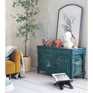 DF0668 Creative Co-Op Wood Framed Glass Arched Wall Décor with Vintage Reproduction Image 30x42"