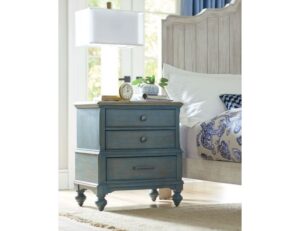 750-420B American Drew Moray Blue Night Stand 30x28x18"